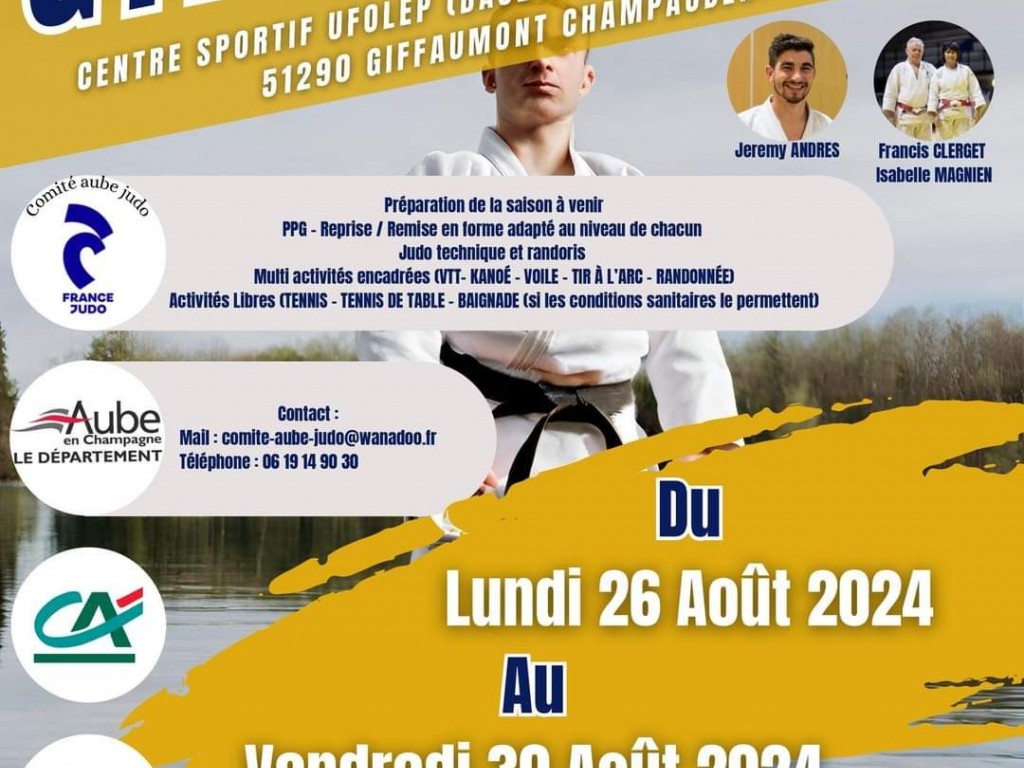 Image de l'actu 'Stage d' été à GIFFAUMONT du 26 au 30 août 2024'