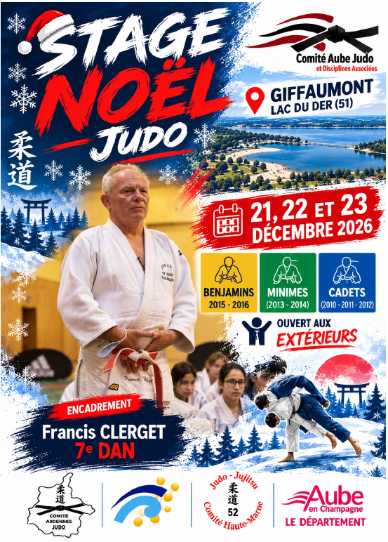 Image de la page 'Stage Giffaumont Noël - 21, 22 et 23/12/2026'